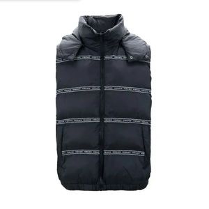 Versace Men sleeveless puffer jacket
